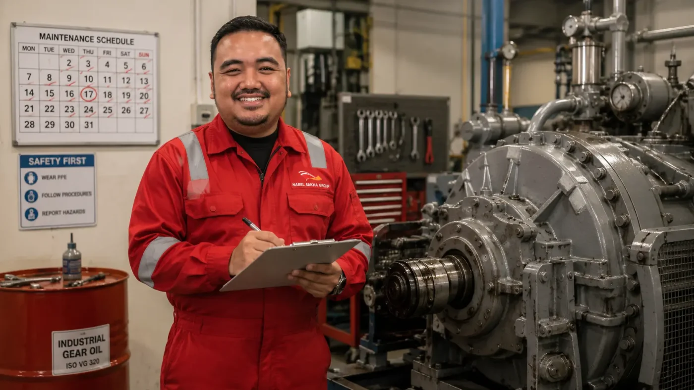 Panduan interval penggantian oli industri yang tepat untuk mesin pabrik